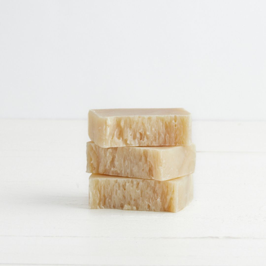 Sebesta Apothecary Seasonal Soap stack of 3 bars