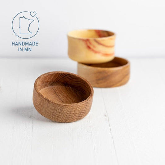 hand tooled wood shave bowls