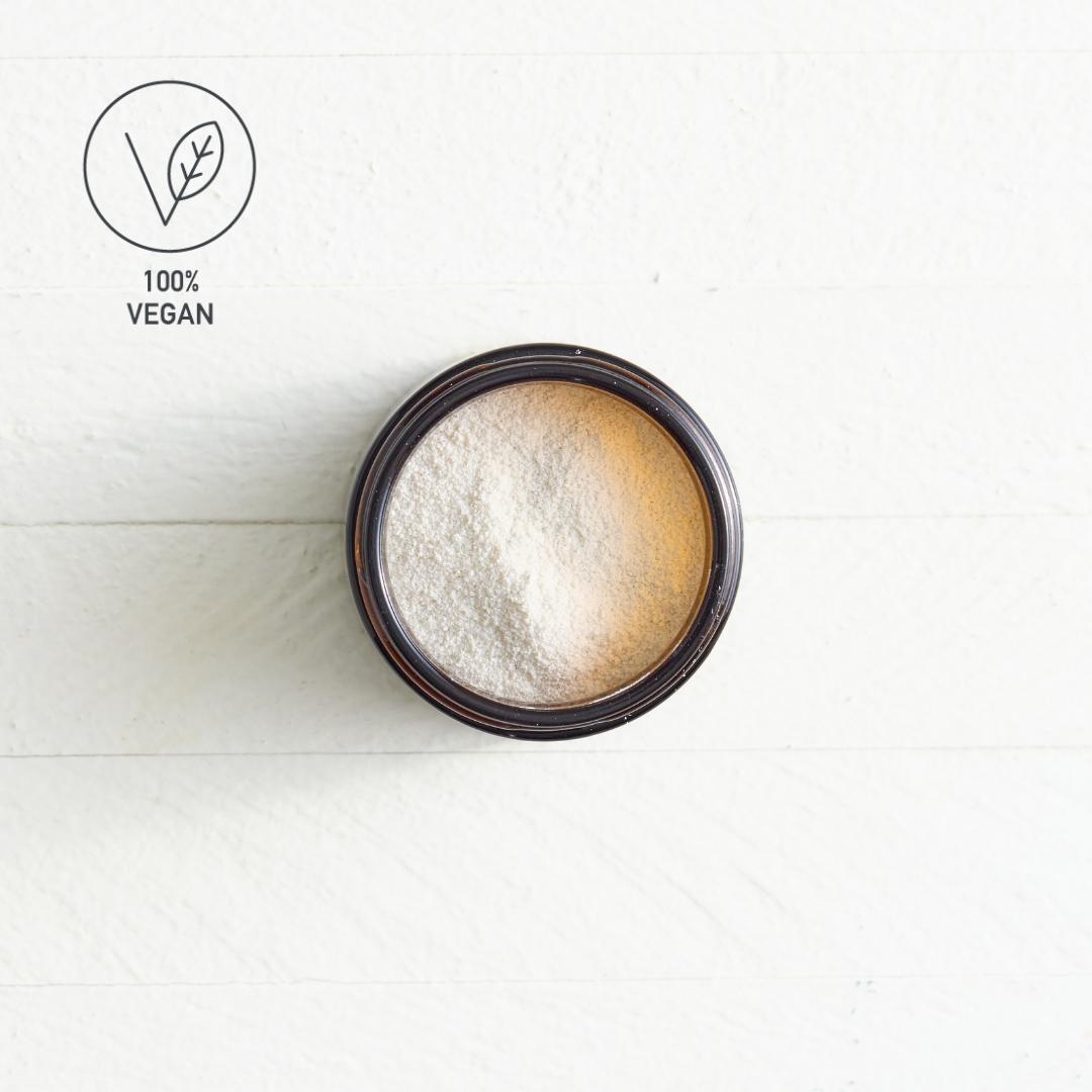 Sebesta Apothecary Clay Face Polish Open top Jar VEGAN LOGO