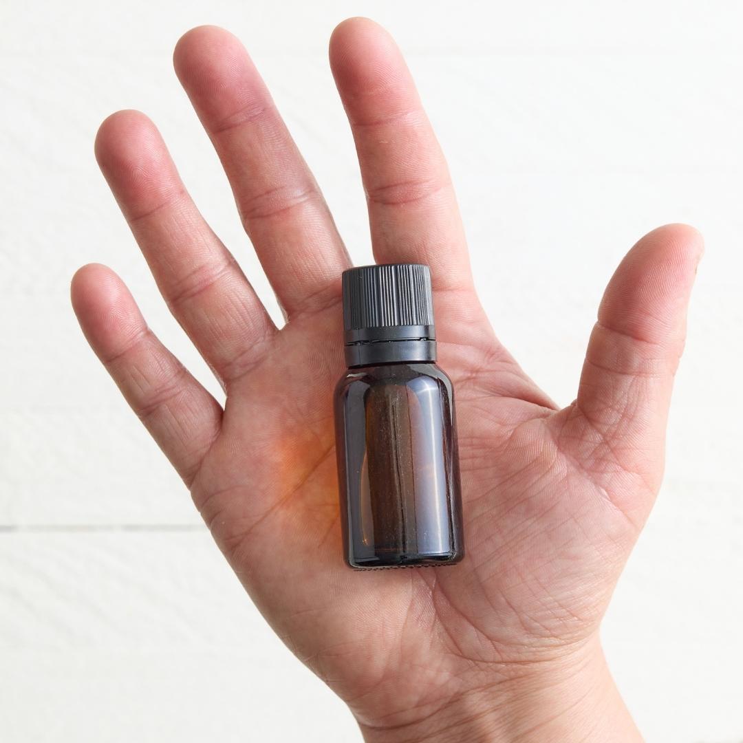 Sebesta Apothecary Essential Oil Dropper in Hand