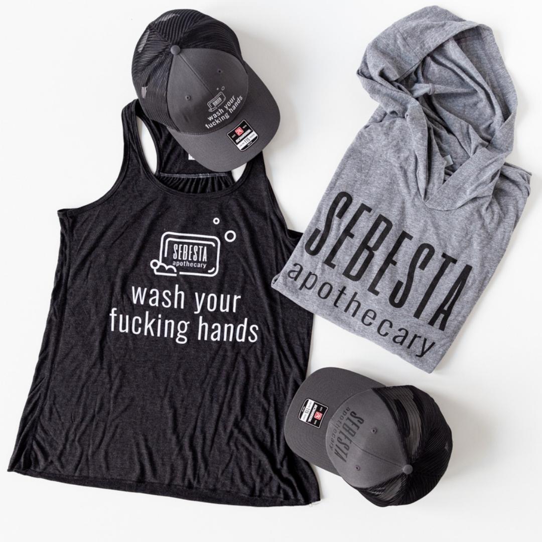 Sebesta Apothecary Gear Hats Tank Long Sleeves
