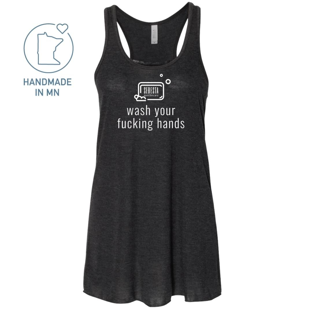 Sebesta Apothecary Gear Tank MADE IN MN LOGO