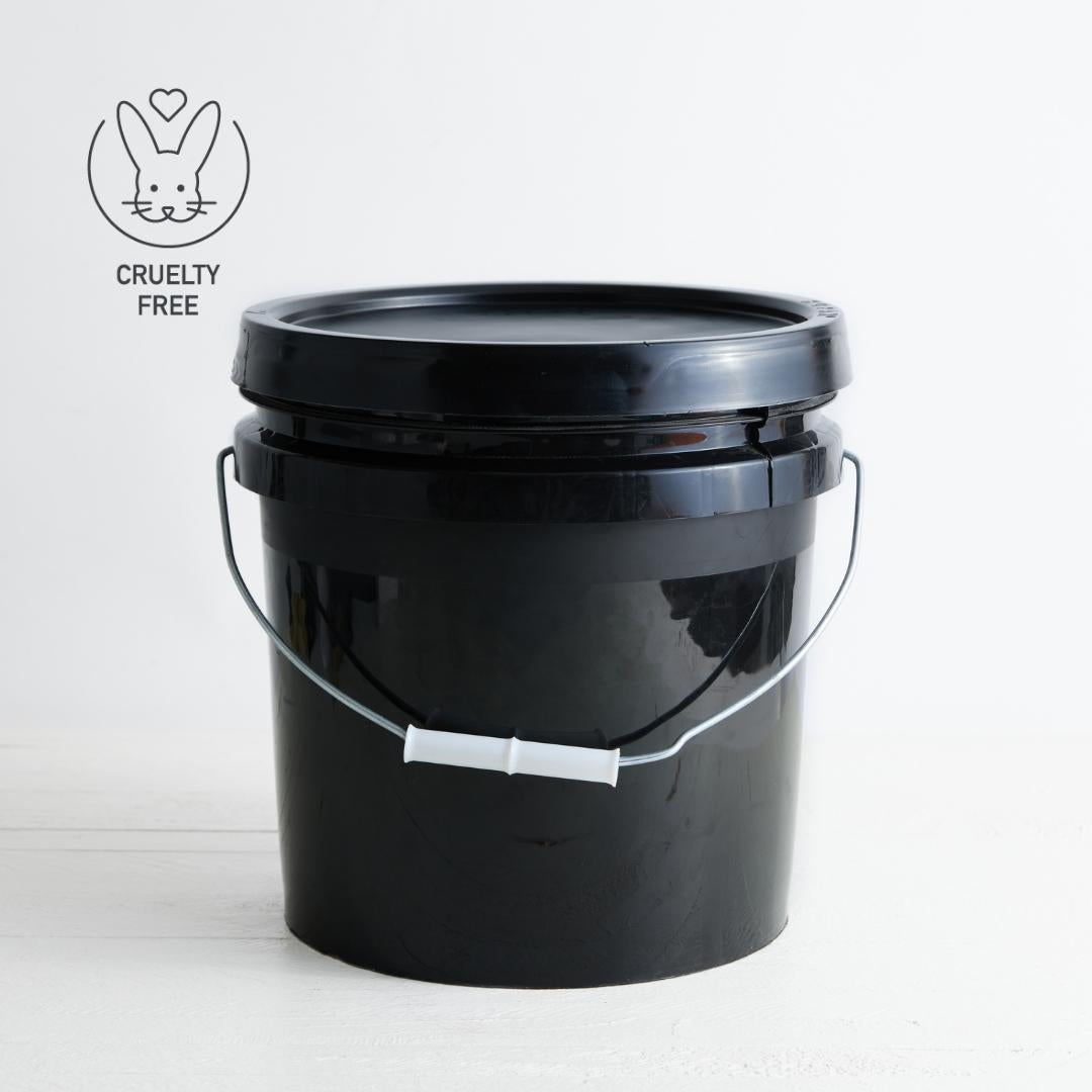 Sebesta Apothecary Laundry Powder Bucket CRUELTY FREE LOGO