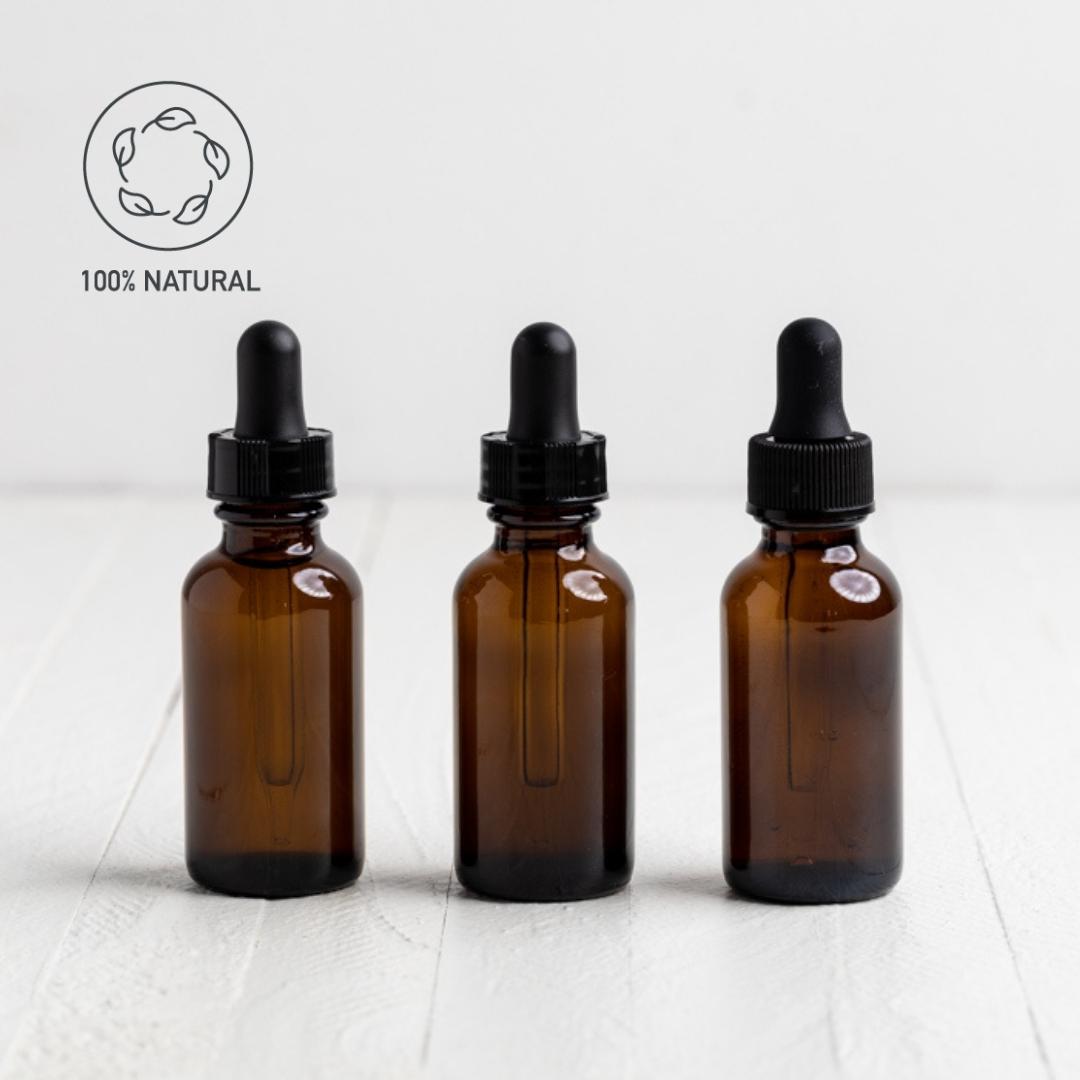 Sebesta Apothecary Moisturizing Face Serum Oil Bottle NATURAL LOGO