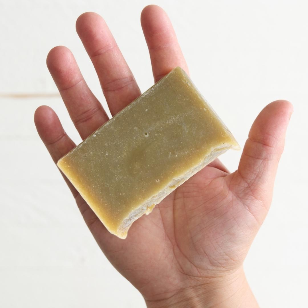 Sebesta Apothecary Repair Shampoo Bar in Hand