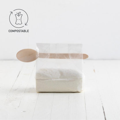 Sebesta Apothecary Bath Salt in bag COMPOSTABLE LOGO