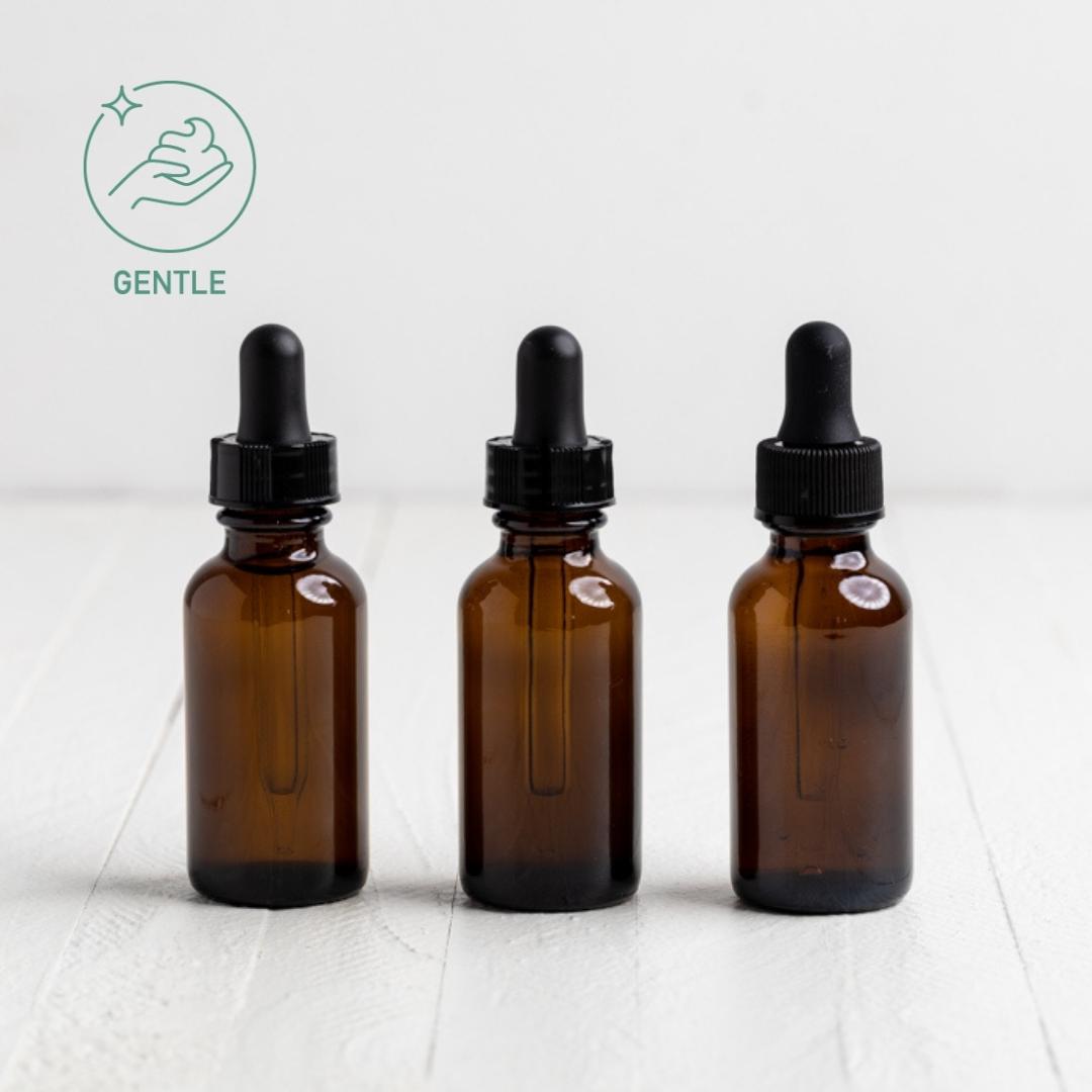 Sebesta Apothecary Cleansing Face Oil Bottle GENTLE LOGO