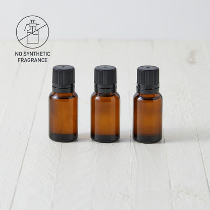 Sebesta Apothecary Essential Oil Droppers 3 in line tipped NO SYNTHETIC LOGO